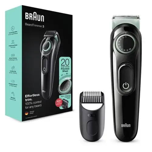 BRAUN REGOLABARBA BT3321 Popolare