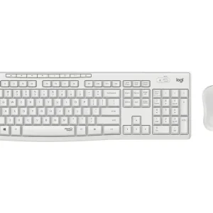 Logitech MK295 Kit Mouse e Tastiera Wireless – Tecnologia SilentTouch, Tastierino Numerico, Tasti Scelta Rapida, Tracciamento Ottico Avanzato, Ricevitore USB Nano, Senza Lag, Meno 90% di Rum Offerta Lampo