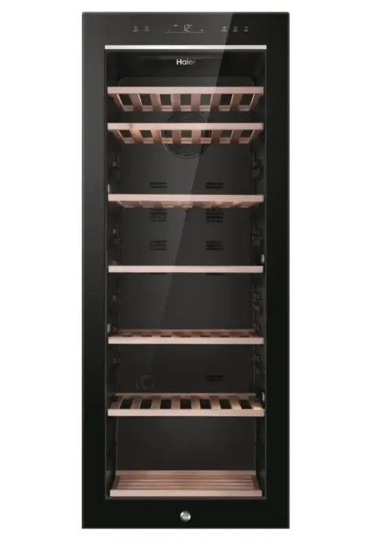 Promo Stagionale Haier Wine Bank 50 Serie 5 HWS84GA Cantinetta vino con compressore Libera installazione Nero 84 bottiglia/bottiglie