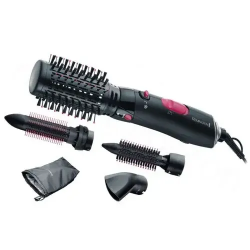 Promozione Remington AS7051 Spazzola ad aria calda Nero, Rosa 1000 W