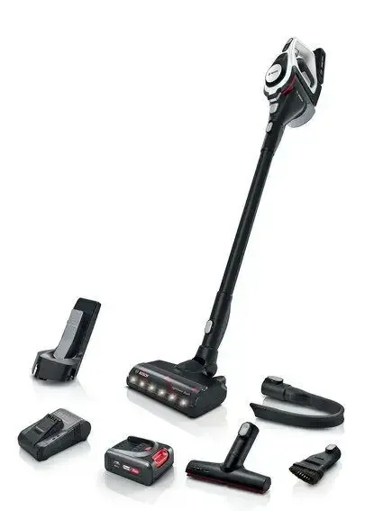 Bosch Serie 8 BSS8224 aspirapolvere senza filo Bianco Senza sacchetto Subito Disponibile