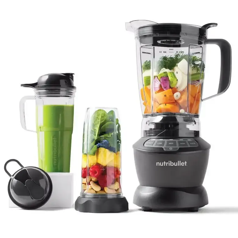Ultime Pezzi NutriBullet NBF500DG 1,9 L Frullatore da tavolo 1200 W Argento
