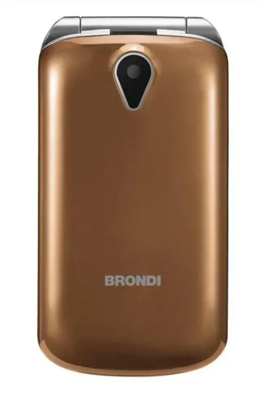 Nuovo Arrivo Brondi Cellulare Amico Mio 4g Bronze