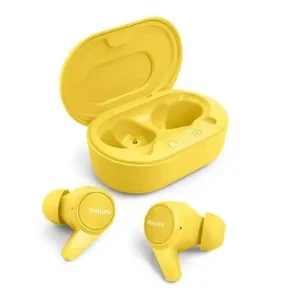 Professionale Philips 1000 series TAT1207YL/00 cuffia e auricolare Wireless In-ear Bluetooth Giallo