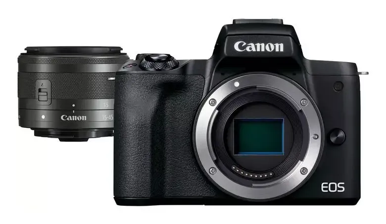 Promozione Esclusiva Canon EOS M50 Mark II + M15-45 S EU26 MILC 24,1 MP CMOS 6000 x 4000 Pixel Nero