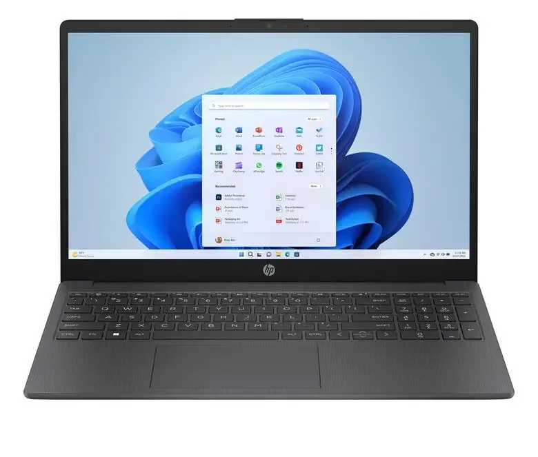 HP 15-fc0027nl AMD Ryzen™ 3 7320U Computer portatile 39,6 cm (15.6") Full HD 8 GB LPDDR5-SDRAM 256 GB SSD Wi-Fi 6 (802.11ax) Windows 11 Home in S mode Grigio A Buon Prezzo