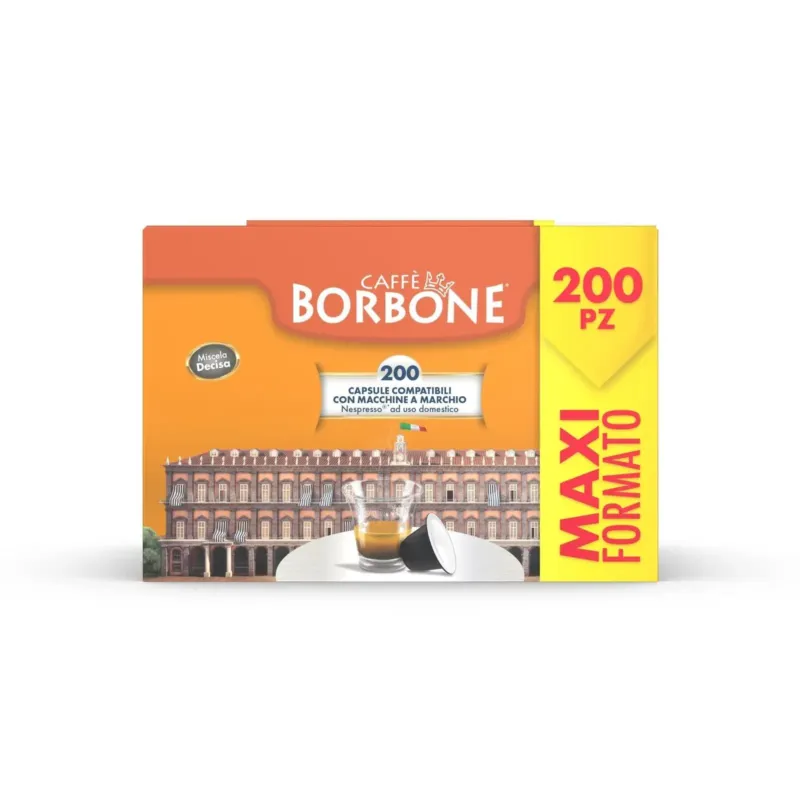 Caffè Borbone Miscela Decisa in capsule 200pz per macchine da caffè Lavazza® A Modo Mio® Saldi