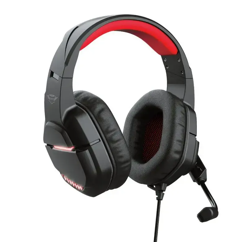 Trust GXT 448 Nixxo Auricolare Cablato A Padiglione Giocare USB tipo A Nero, Rosso Prezzo Conveniente