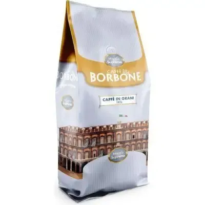 Ultime Pezzi Caffè Borbone in Grani miscela Suprema 1kg, intensità 7