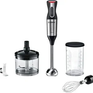 Bosch MS64M6170 frullatore 0,5 L Frullatore ad immersione 1000 W Nero, Stainless steel Esclusivo