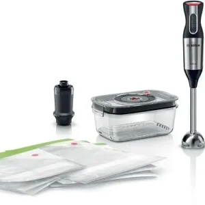 Promozione Bosch MSM6S20B Sbattitore manuale 750 W Nero, Argento
