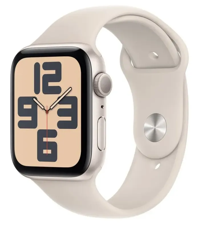 Prezzo Basso Apple Watch SE GPS Cassa 44mm in Alluminio Galassia con Cinturino Sport Galassia - M/L