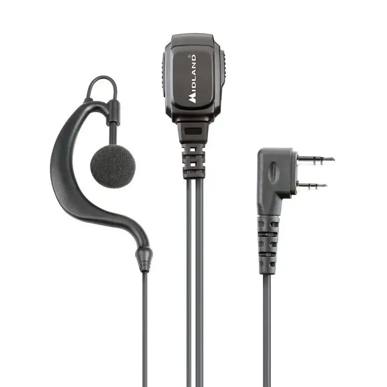 Ultima Occasione Midland MA21-LK PRO cuffia e auricolare Cablato A clip Nero