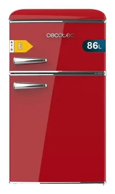 Cecotec Frigo Bolero Coolmarket 2D Rosso Occasione