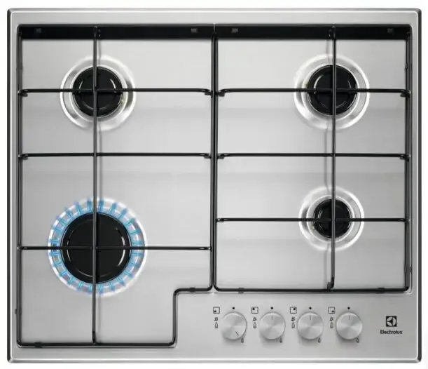 Ultimissimo Modello Electrolux EGS6424X Acciaio inossidabile Da incasso 59.5 cm Gas 4 Fornello(i)