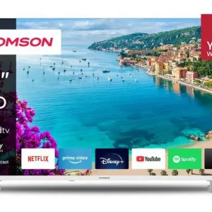 Thomson 43UA5S13W Televisione Smart TV 43 Pollici Led 4K Ultra Hd Wi-fi Bianco Offerta Limitata