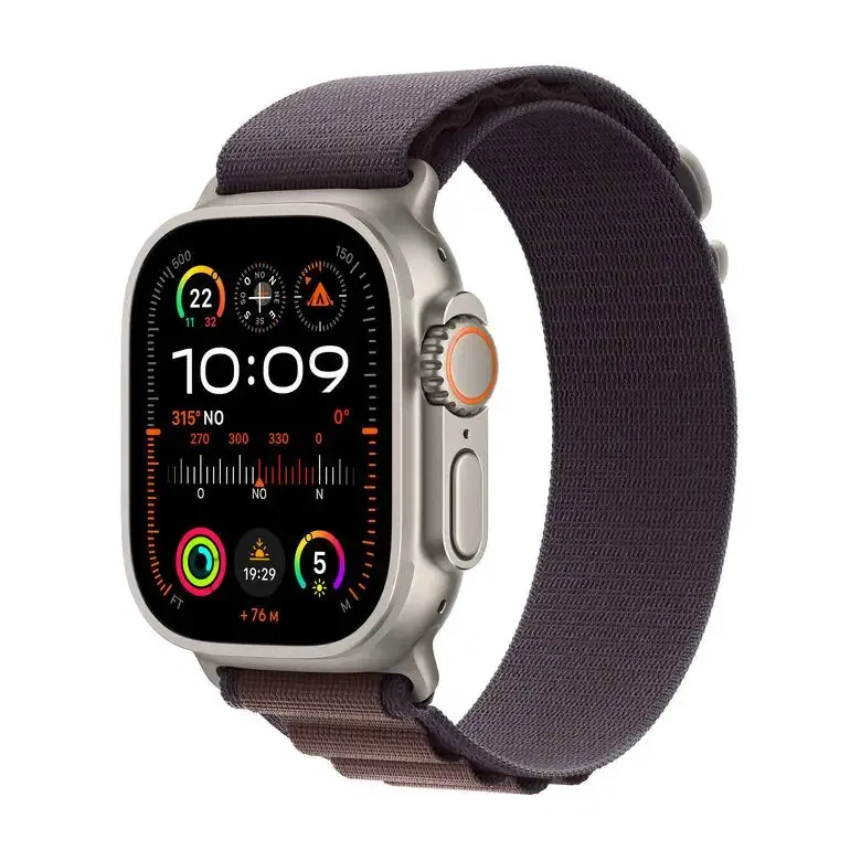 Apple Watch Ultra 2 GPS + Cellular, Cassa 49m in Titanio con Indigo Alpine Loop - Medium Super Prezzo