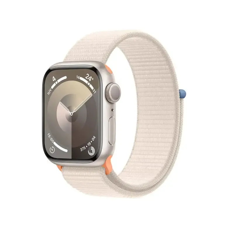 Esclusivo Apple Watch Series 9 GPS Cassa 41mm in Alluminio Galassia con Cinturino Sport Loop Galassia