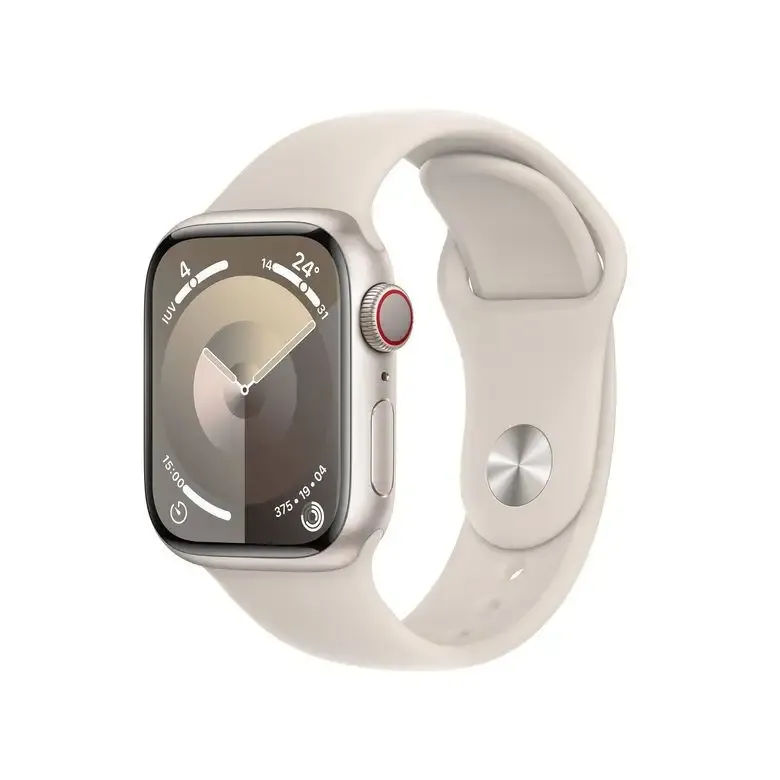 Acquista Ora Apple Watch Series 9 GPS + Cellular Cassa 41mm in Alluminio Galassia con Cinturino Sport Galassia - M/L