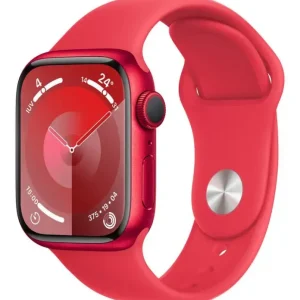 Apple Watch Series 9 GPS Cassa 41m in Alluminio (PRODUCT)RED con Cinturino Sport Band (PRODUCT)RED - S/M Ultime Pezzi