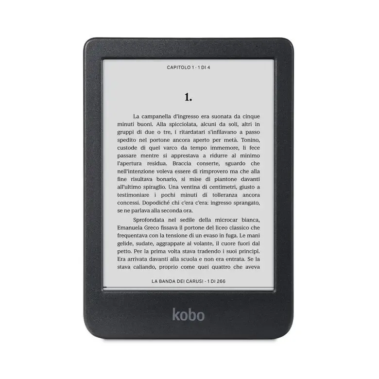Rakuten Kobo Clara BW lettore e-book Touch screen 16 GB Wi-Fi Nero Spedito Oggi