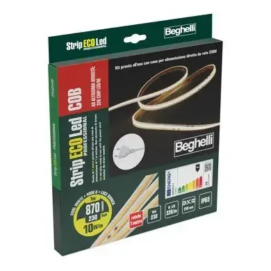 Non Perdere Beghelli Strip LED 1mt 230V 10W/mt 4000K