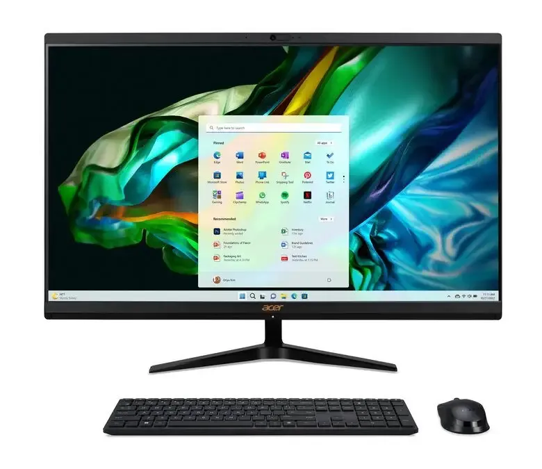 Ultima Occasione Acer Aspire C27-1800 Intel® Core™ i5 i5-12450H 68,6 cm (27") 1920 x 1080 Pixel PC All-in-one 8 GB DDR4-SDRAM 512 GB SSD Windows 11 Home Wi-Fi 6E (802.11ax) Nero