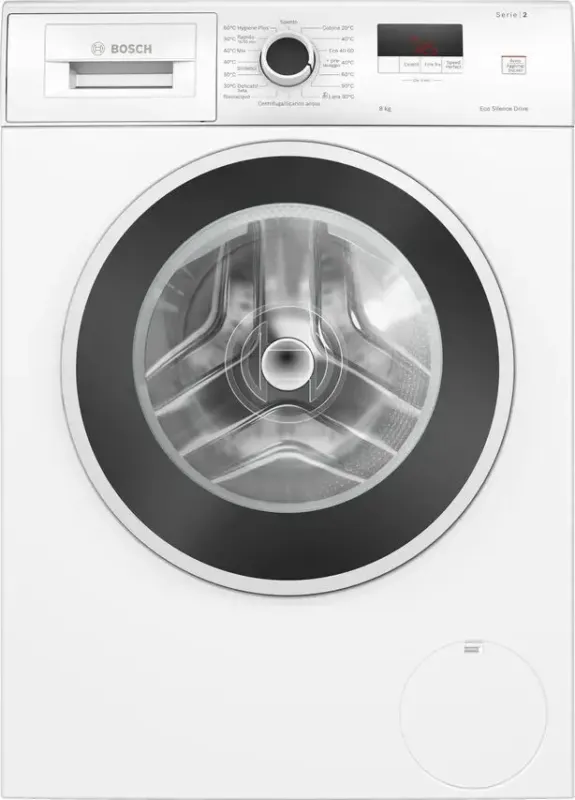 Bosch Serie 2 WGE03200IT Lavatrice a carica frontale 8kg 1200g/min Bianco Classe A Saldi