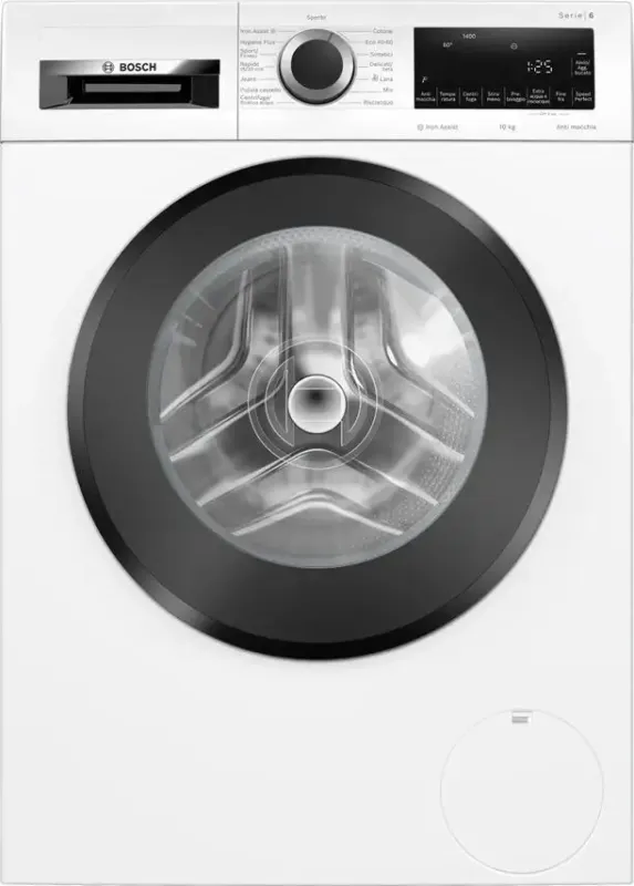 Professionale Bosch Serie 6 WGG254Z0IT lavatrice Caricamento frontale 10 kg 1400 Giri/min Bianco