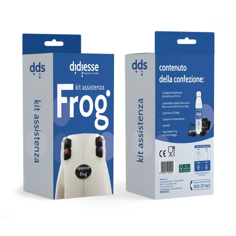 Didiesse Kit Manutenzione per Macchina da Caffè a Cialde Frog Nuova Collezione
