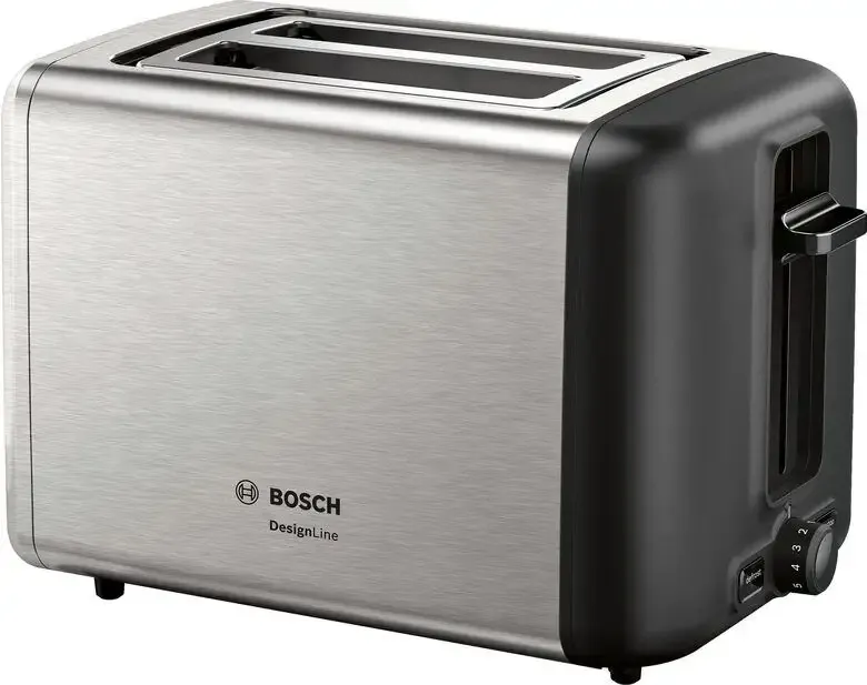 Ultima Occasione Bosch TAT3P420 tostapane 2 fetta/e 970 W Nero, Acciaio inossidabile