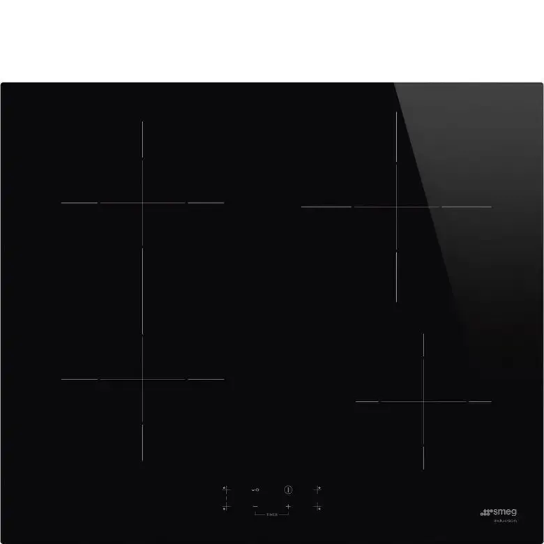 Smeg Universal SI1B2642D piano cottura Nero Da incasso 60 cm Piano cottura a induzione 4 Fornello(i) Pagamento Sicuro