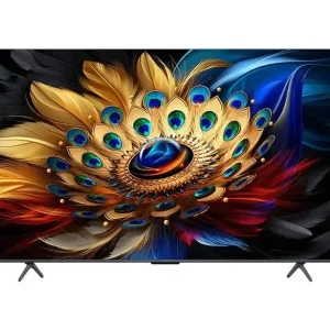 TCL 65C655 Televisione Smart TV 65 Pollici Qled 4K Serie C6 Dolby Vision Atmos Google TV Audio Onkyo Professionale