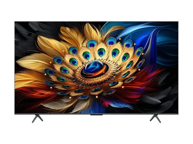 TCL 65C655 Televisione Smart TV 65 Pollici Qled 4K Serie C6 Dolby Vision Atmos Google TV Audio Onkyo Professionale