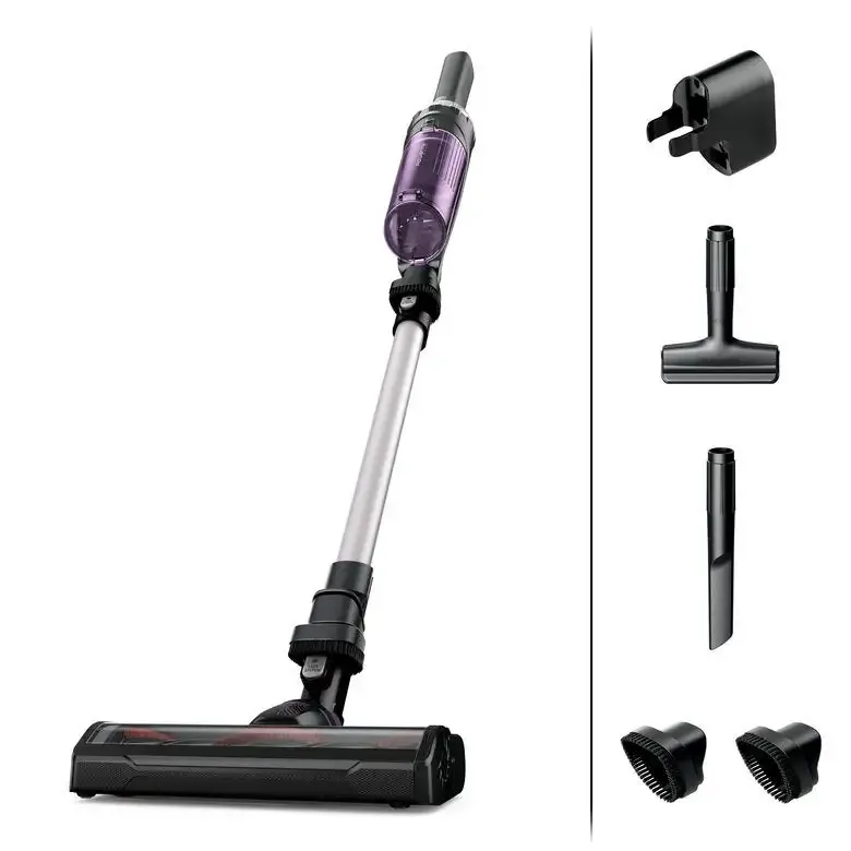 Rowenta X-NANO ESSENTIAL RH1129 aspirapolvere senza filo Viola, Alluminio Senza sacchetto Popolare
