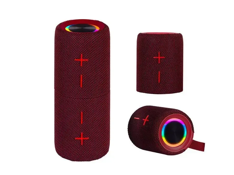 Offerta Lampo Trevi XR JUMP ALTOPARLANTE 2×10W WIRELESS MICRO SD AUX-IN IPX5 XR 8A44 DOUBLE ROSSO