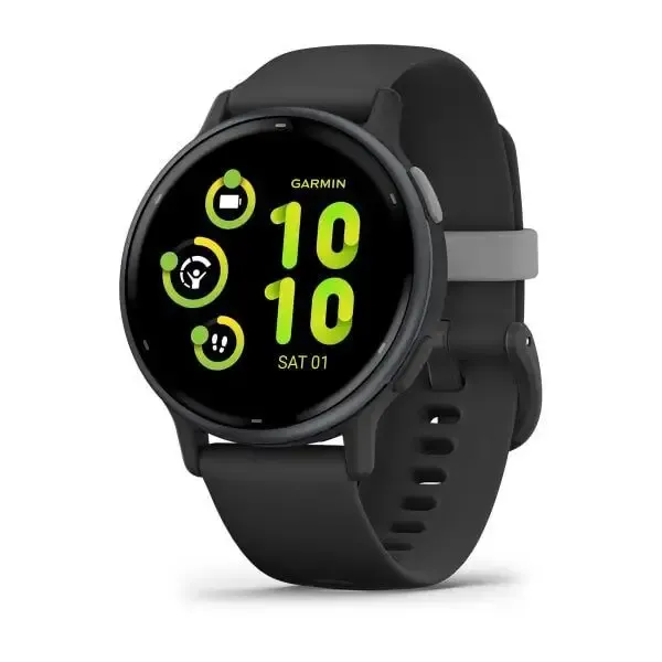 Spedizione Espresso Garmin Vivoactive 5 3,05 cm (1.2") AMOLED 42 mm Digitale 390 x 390 Pixel Touch screen Nero Wi-Fi GPS (satellitare)