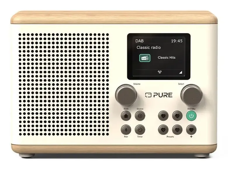 Pure Radio Classic H4 Cotton White/Oak EU/UK Ultima Occasione