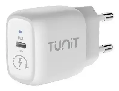 TUNIT TTWCPD30 Caricabatterie per dispositivi mobili Cuffie, Computer portatile, Smartphone, Orologio intelligente, Tablet Bianco AC Interno Prezzo Ridotto