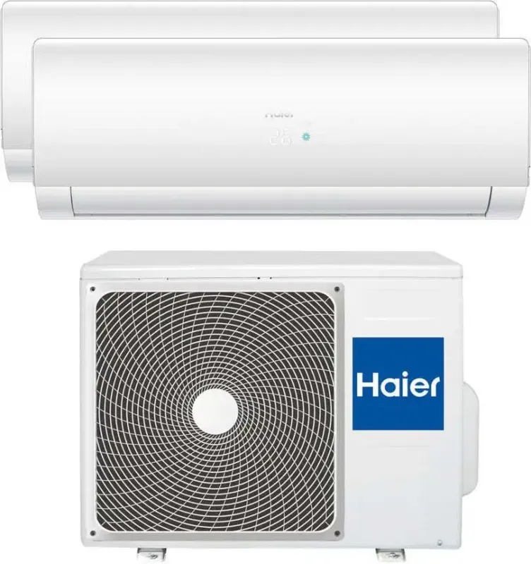 Haier Clima H2U14MAAOUT Condizionatore Fisso split system 2 Unità interne 9000 + 12000 btu e 1 Esterna Quantità Limitata