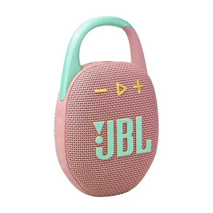 JBL Clip 5 Altoparlante portatile mono Menta, Rosa 7 W Direttamente Dal Produttore