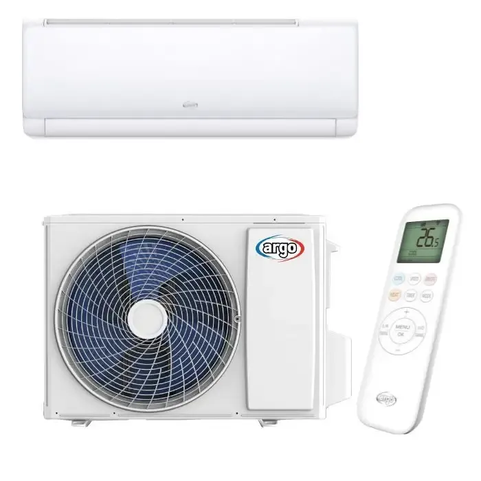 Argo Clima Deluxe Condizionatore Fisso 24.000 BTU Unità Interna e Esterna A+++ Scelto Dai Clienti