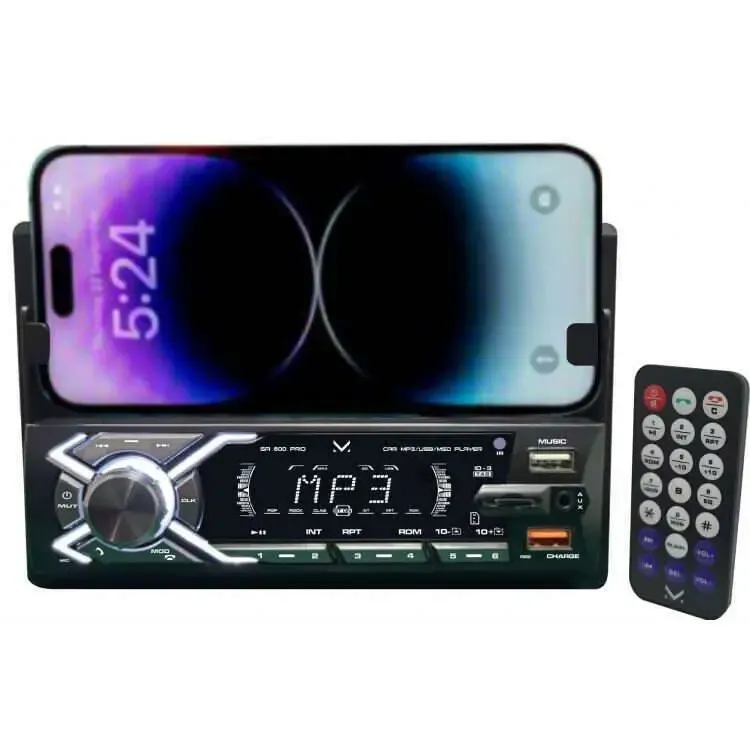 Occasione Imperdibile New Majestic Radio Per Auto SA-600 Pro Sistema Car Audio Stereo Con Supporto Per Smartphone Integrato