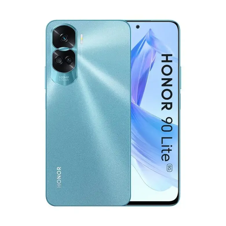 Nuovo Arrivo Honor 90 Lite 17 cm (6.7") Doppia SIM Android 13 5G USB tipo-C 8 GB 256 GB 4500 mAh Ciano