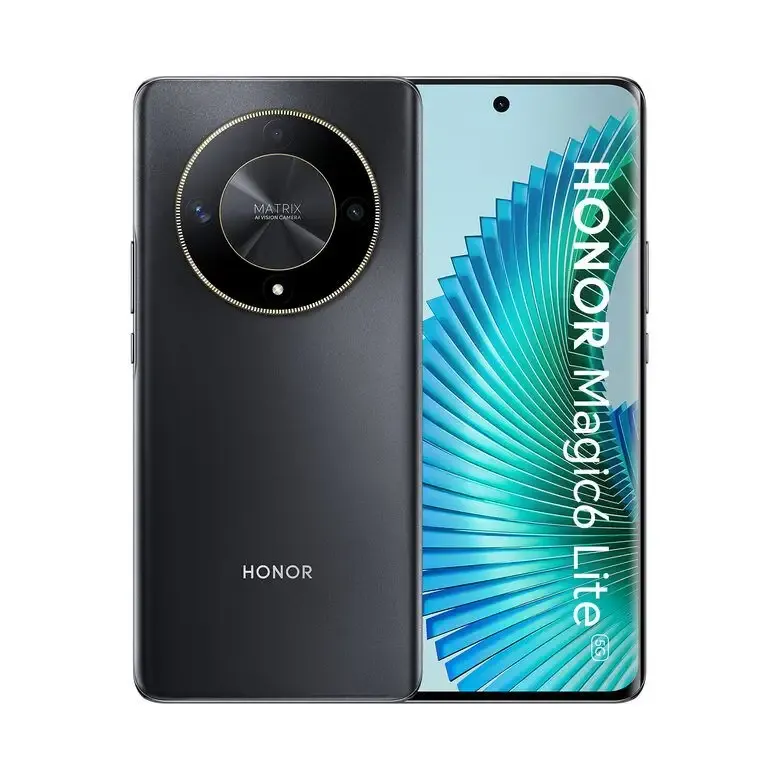 Honor Magic6 Lite 5G + Earbuds X6 17,2 cm (6.78") Doppia SIM Android 13 USB tipo-C 8 GB 512 GB 5300 mAh Nero Prezzo Conveniente