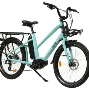 Spedito Oggi Nilox 30NXEBCMMV1 bicicletta elettrica Blu Alluminio 61 cm (24") Litio