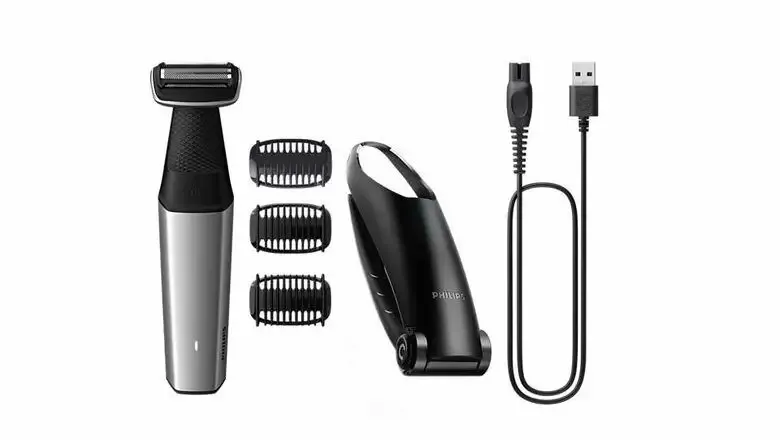Philips BODYGROOM Series 5000 BG5021/15 Rifinitore impermeabile per corpo e inguine Promozione