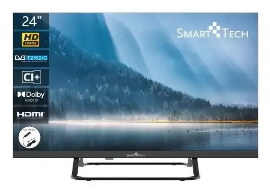 Smart-Tech 24HN01VC 24" HD Nero 200 cd/m² Vendita Finale