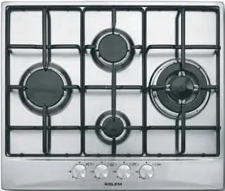Glem Gas GT645IX Piano Cottura Acciaio inossidabile Da incasso 60 cm 4 Fornelli Saldi