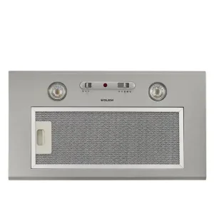 Glem Gas GHF527SI cappa aspirante Integrata Argento 260 m³/h C Popolare